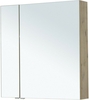 Зеркало-шкаф Aquanet Алвита New 80 дуб веллингтон белый - фото, отзывы, цена