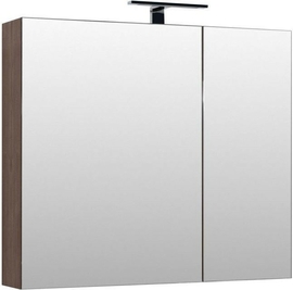 Зеркало-шкаф Aquanet Нью-Йорк 100 орех - фото, отзывы, цена