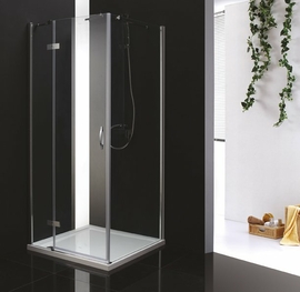 Душевой уголок Cezares Bergamo 100х100х195см, BERGAMO-W-A-1-100-C-Cr-R - фото, отзывы, цена