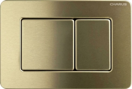 Клавиша для инсталляции Charus Robusto, нержавеющая сталь, брашированное золото темное, FP.310.BTG.05 - фото, отзывы, цена
