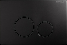 Клавиша для инсталляции Charus Spazio, пластик, черная матовая, FP.330.DW.02 - фото, отзывы, цена