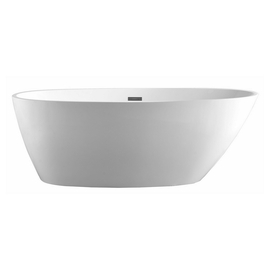 Ванна акриловая Swedbe Vita 8806, отдельностоящая, со сливом-переливом, 170х80 - фото, отзывы, цена