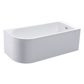 Ванна акриловая Swedbe Vita 8843, отдельностоящая, со сливом-переливом, 170х75 - фото, отзывы, цена