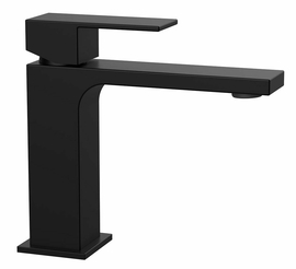 Смеситель для раковины Vincea Cube VBF-1C01MB, черный - фото, отзывы, цена