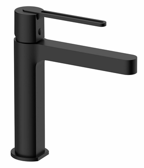 Смеситель для раковины Vincea Rondo VBF-1R1MB, черный - фото, отзывы, цена