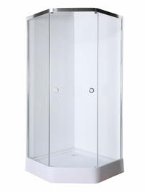 Душевой уголок Luxus L015 HARDY, 900х900х2000мм, с поддоном - фото, отзывы, цена