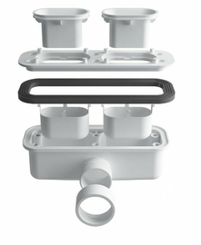 Сифон Esbano ESP-S611LX с гидрозатвором - фото, отзывы, цена