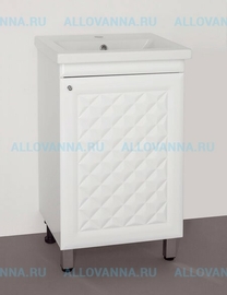 Тумба с раковиной Style Line Канна 50 под умывальник Комо-50, Люкс - фото, отзывы, цена