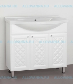 Тумба с раковиной Style Line Канна 90 под умывальник Эльбрус-90 - фото, отзывы, цена