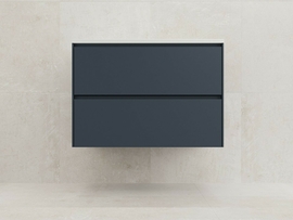 Тумба подвесная Style Line Лима 80 с раковиной Line 80, 2 ящика, Plus, графит - фото, отзывы, цена