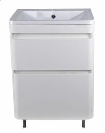 Тумба с раковиной Style Line El Fante Атлантика 60 Люкс, антискрейч, Plus - фото, отзывы, цена