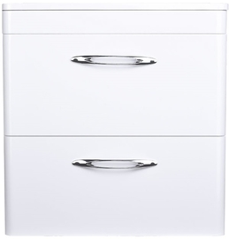 Тумба с раковиной Style Line El Fante Каре 60 Люкс, 2 ящика, белая, Plus - фото, отзывы, цена