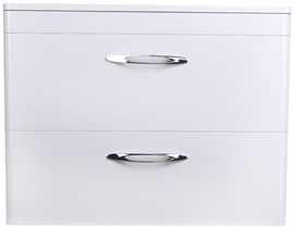 Тумба с раковиной Style Line El Fante Каре 80 Люкс, 2 ящика, белая, Plus - фото, отзывы, цена