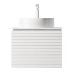 Тумба под раковину Jorno Stone 60 подвесная, белая - фото, отзывы, цена