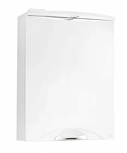 Зеркальный шкаф Style Line Жасмин 2 500/С, Люкс белый - фото, отзывы, цена