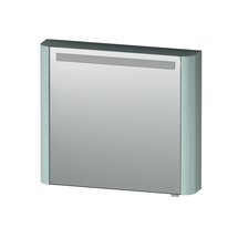 Зеркальный шкаф AM.PM Sensation, левый, 80см, с подсветкой, мятный глянец, M30MCL0801GG - фото, отзывы, цена