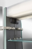 Зеркальный шкаф AM.PM Sensation, левый, 80см, с подсветкой, мятный глянец, M30MCL0801GG - фото, отзывы, цена