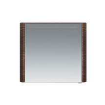 Зеркальный шкаф AM.PM Sensation, левый, 80см, с подсветкой, табачный дуб, M30MCL0801TF - фото, отзывы, цена