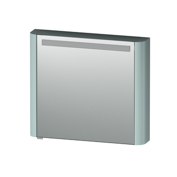 Зеркальный шкаф AM.PM Sensation, правый, 80см, с подсветкой, мятный глянец, M30MCR0801GG - фото, отзывы, цена