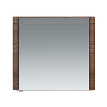 Зеркальный шкаф AM.PM Sensation, правый, 80см, с подсветкой, орех, M30MCR0801NF - фото, отзывы, цена