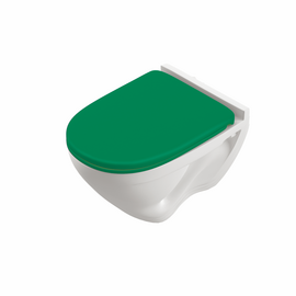 Унитаз подвесной Sanita Luxe Attica DM Color Green - фото, отзывы, цена