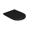 Унитаз подвесной безободковый D&K Venice DT1026025, сиденье микролифт, черный - фото, отзывы, цена