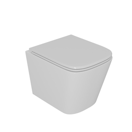 Унитаз подвесной безободковый D&K Berlin DT1436016, сиденье микролифт, белый - фото, отзывы, цена