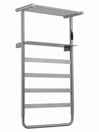 Полотенцесушитель электрический Wonzon & Woghand Düsseldorf, брашированный никель, WW-A208-BR - фото, отзывы, цена