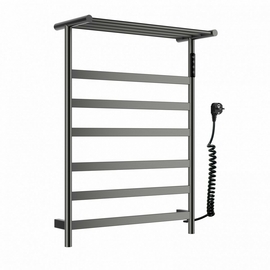 Полотенцесушитель электрический Wonzon & Woghand Essen с полкой, темный графит, WW-A403-GM - фото, отзывы, цена
