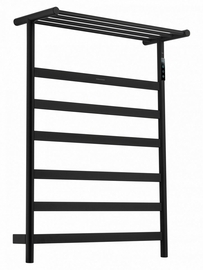 Полотенцесушитель электрический Wonzon & Woghand Essen с полкой, черный матовый, WW-A403-MB - фото, отзывы, цена
