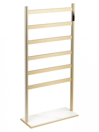 Полотенцесушитель электрический Wonzon & Woghand Essen напольный, брашированное золото, WW-A406-BG - фото, отзывы, цена