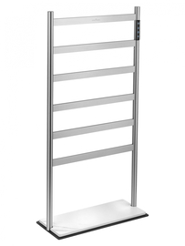 Полотенцесушитель электрический Wonzon & Woghand Essen напольный, брашированный никель, WW-A406-BR - фото, отзывы, цена