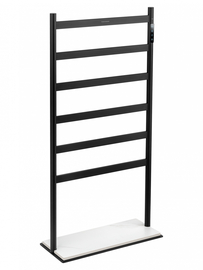 Полотенцесушитель электрический Wonzon & Woghand Essen напольный, черный матовый, WW-A406-MB - фото, отзывы, цена
