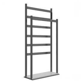 Полотенцесушитель электрический Wonzon & Woghand Essen напольный, темный графит, WW-A407-GM - фото, отзывы, цена