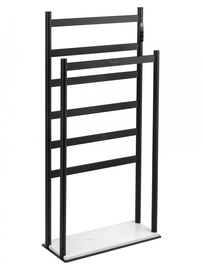 Полотенцесушитель электрический Wonzon & Woghand Essen напольный, черный матовый, WW-A407-MB - фото, отзывы, цена