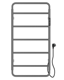 Полотенцесушитель электрический Wonzon & Woghand Wismar, темный графит, WW-AL202-GM - фото, отзывы, цена