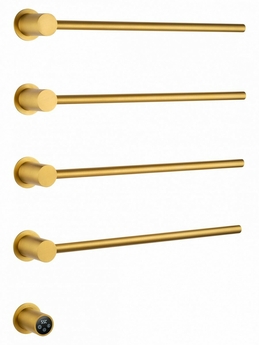 Полотенцесушитель электрический Wonzon & Woghand Hamburg встраиваемый, золото, WW-AL314-G - фото, отзывы, цена