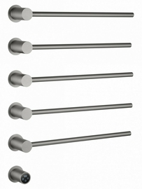 Полотенцесушитель электрический Wonzon & Woghand Hamburg встраиваемый, брашированный никель, WW-AL315-BR - фото, отзывы, цена