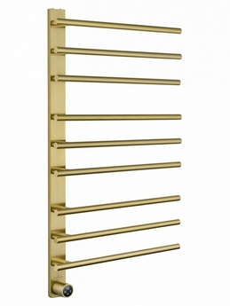 Полотенцесушитель электрический Wonzon & Woghand Nürnberg, брашированное золото, WW-AL349-BG - фото, отзывы, цена