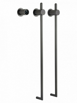 Полотенцесушитель электрический Wonzon & Woghand Leipzig встраиваемый, темный графит, WW-AL3621-GM - фото, отзывы, цена