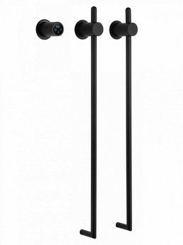 Полотенцесушитель электрический Wonzon & Woghand Leipzig встраиваемый, черный матовый, WW-AL3621-MB - фото, отзывы, цена