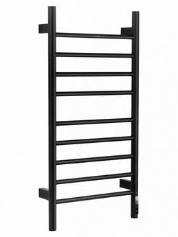 Полотенцесушитель электрический Wonzon & Woghand Bonn, черный матовый, WW-AL409-MB - фото, отзывы, цена