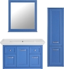 Зеркало ASB-Woodline Толедо 105 Smalt, синее - фото, отзывы, цена