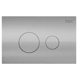 Клавиша смыва D&K Venice хром DB1029001 - фото, отзывы, цена