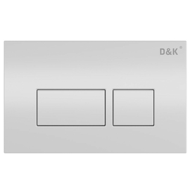Клавиша смыва D&K Berlin белая DB1439016 - фото, отзывы, цена