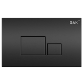 Клавиша смыва D&K Quadro черная DB1519025 - фото, отзывы, цена