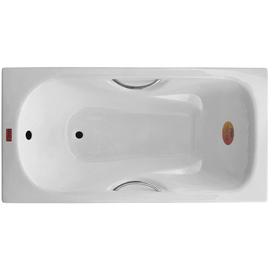 Чугунная ванна Finn Anatomic 150x75 с отверстиями под ручки - фото, отзывы, цена