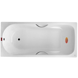 Ванна чугунная Finn Anatomic 180x80 с отверстиями под ручки - фото, отзывы, цена