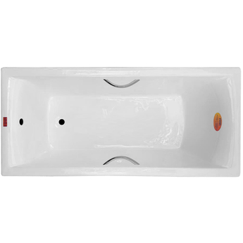Чугунная ванна Finn Kvadro 160x70 с отверстиями под ручки - фото, отзывы, цена