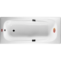 Чугунная ванна Finn Lux 180x85 с отверстиями под ручки - фото, отзывы, цена